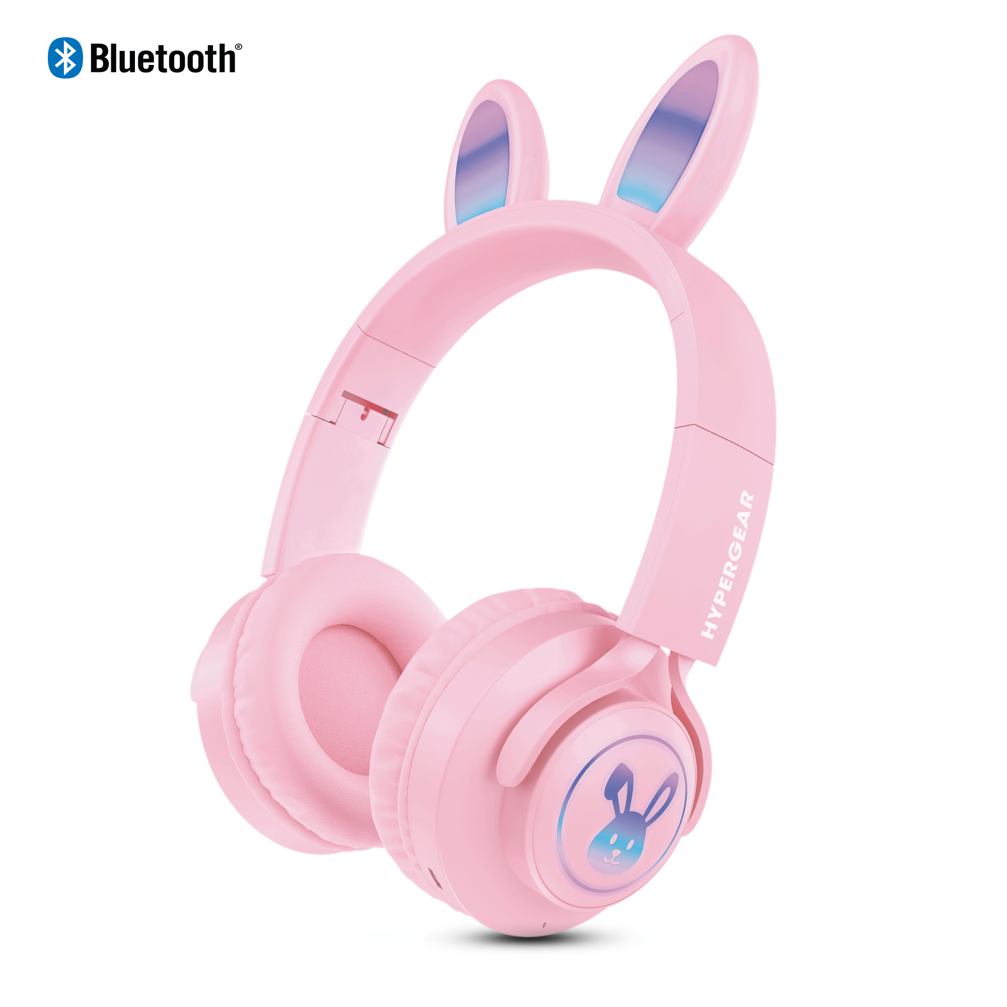 Bunny Tracks Wireless Light-Up Headphones