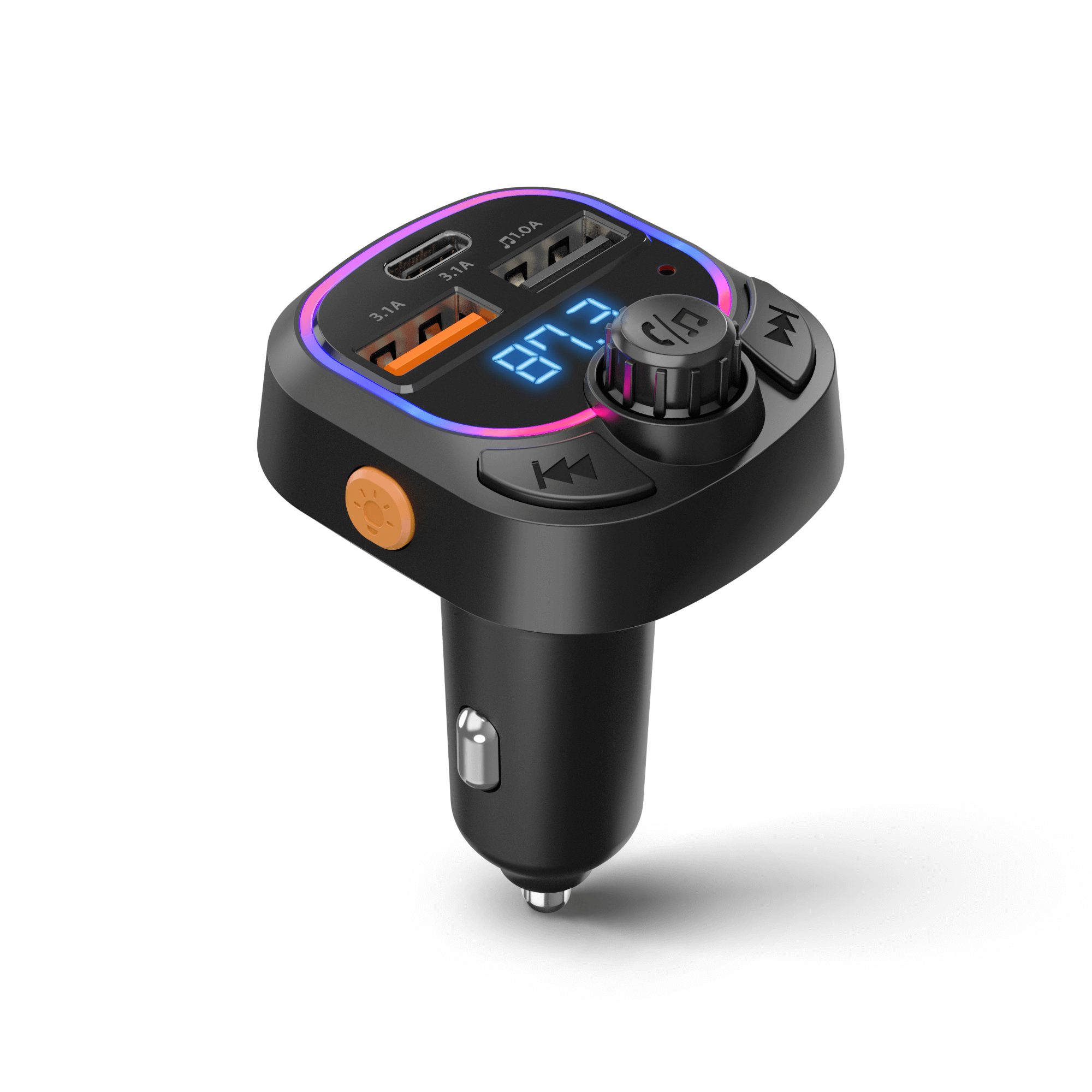 IntelliCast Road FM Transmitter Car Charger