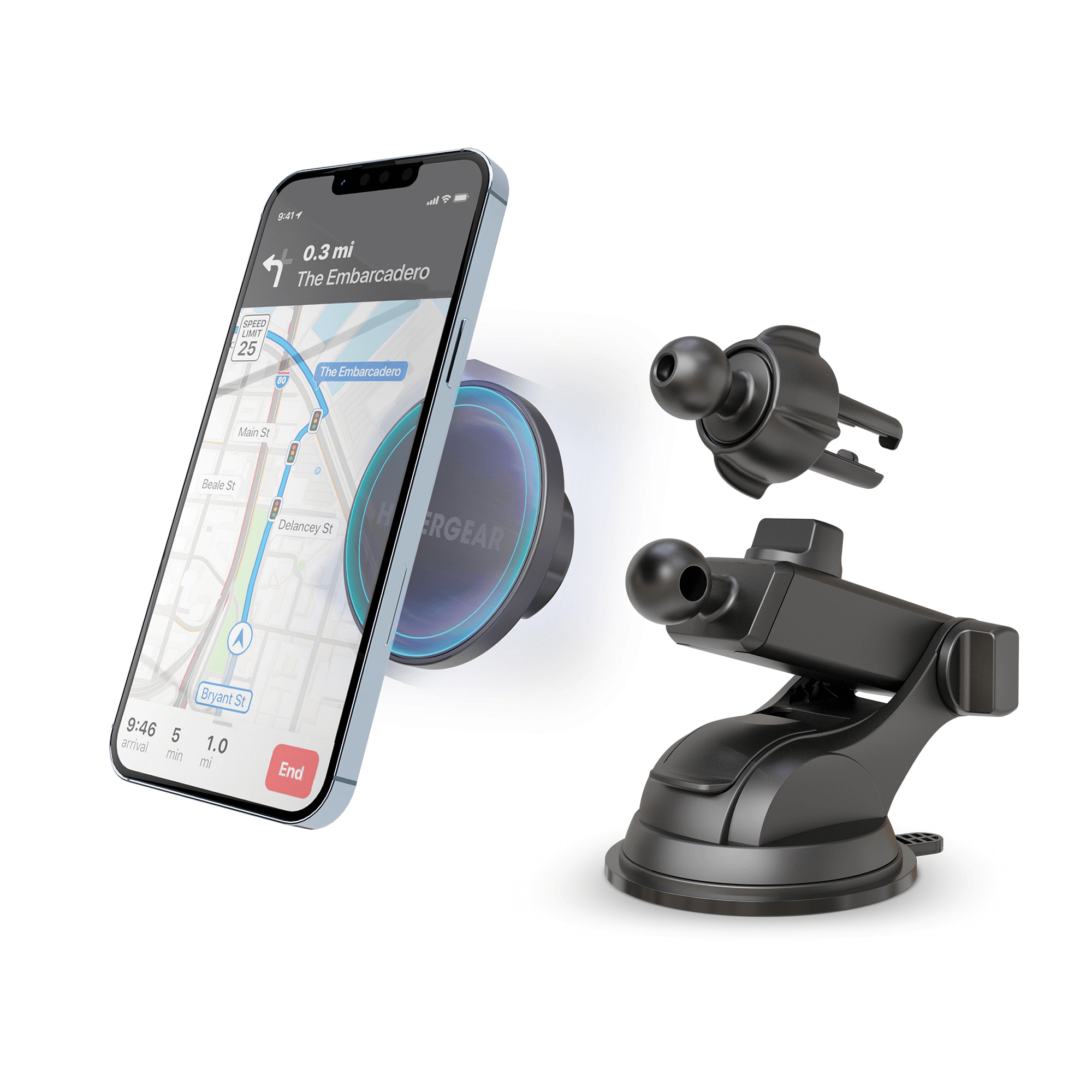 MagGrip MagSafe Phone Mount Kit