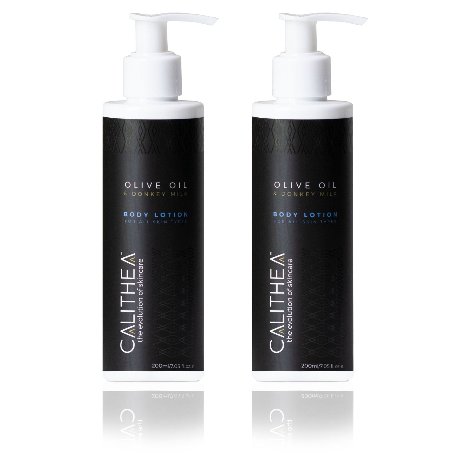 Olive Oil & Donkey Milk Body Lotion - For All Skin Types - 200mL - 2-Pack