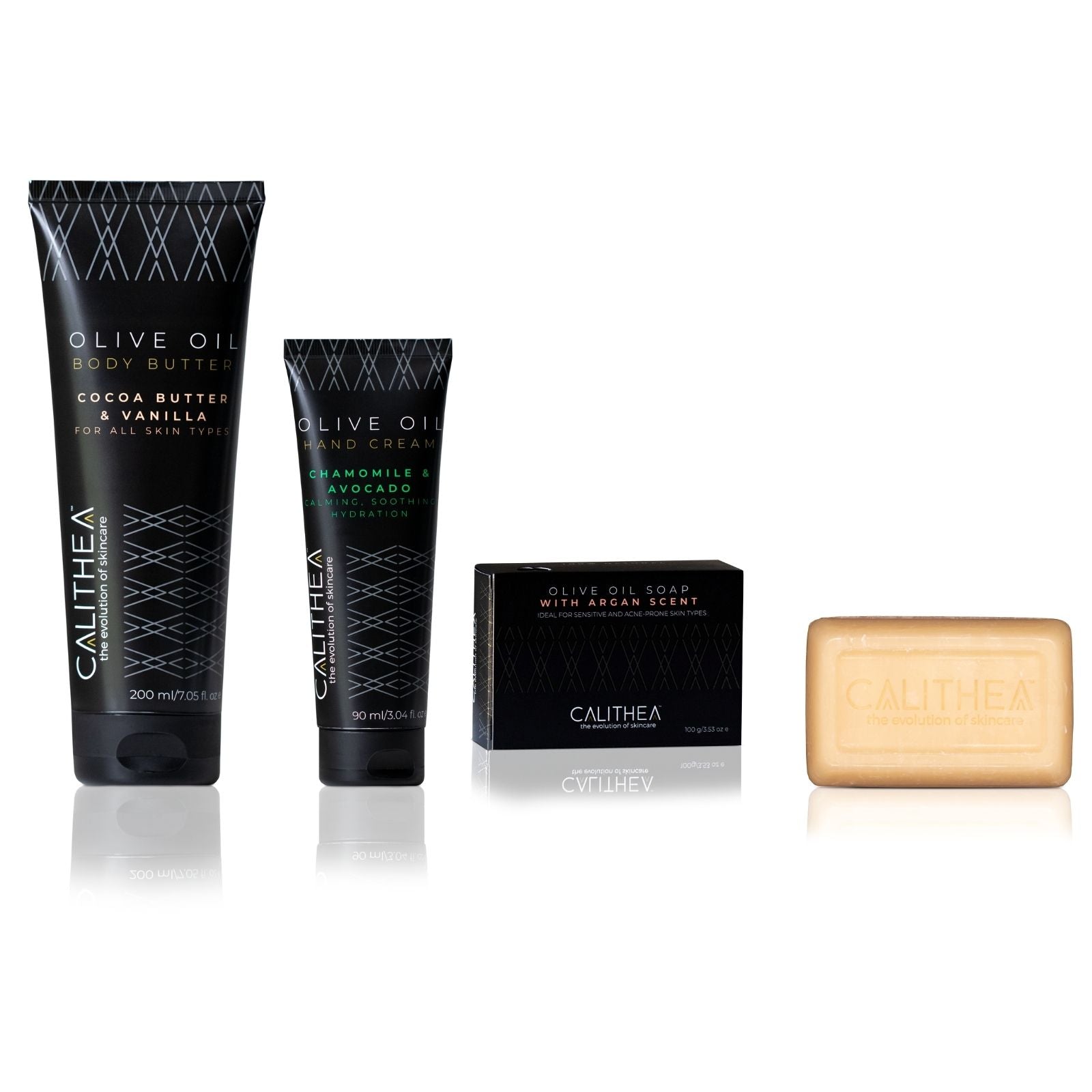 Silky Skin Set w/ All Natural Argan Soap