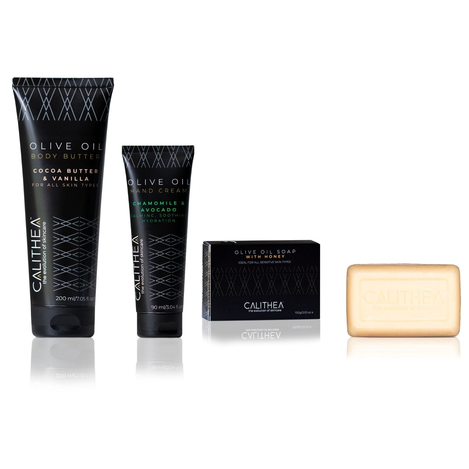 Silky Skin Set w/ All Natural Honey Soap