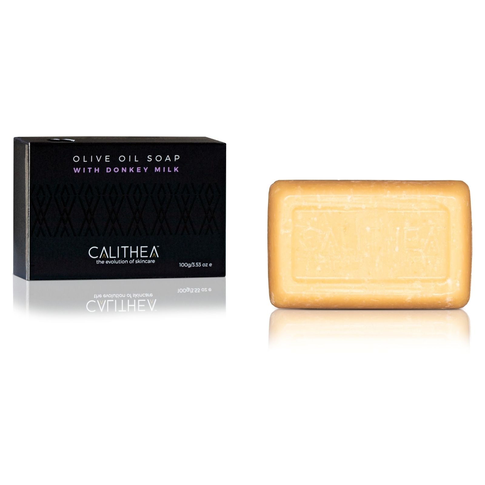 Olive Oil Soap w/Donkey Milk: 100% Natural Content - 100g