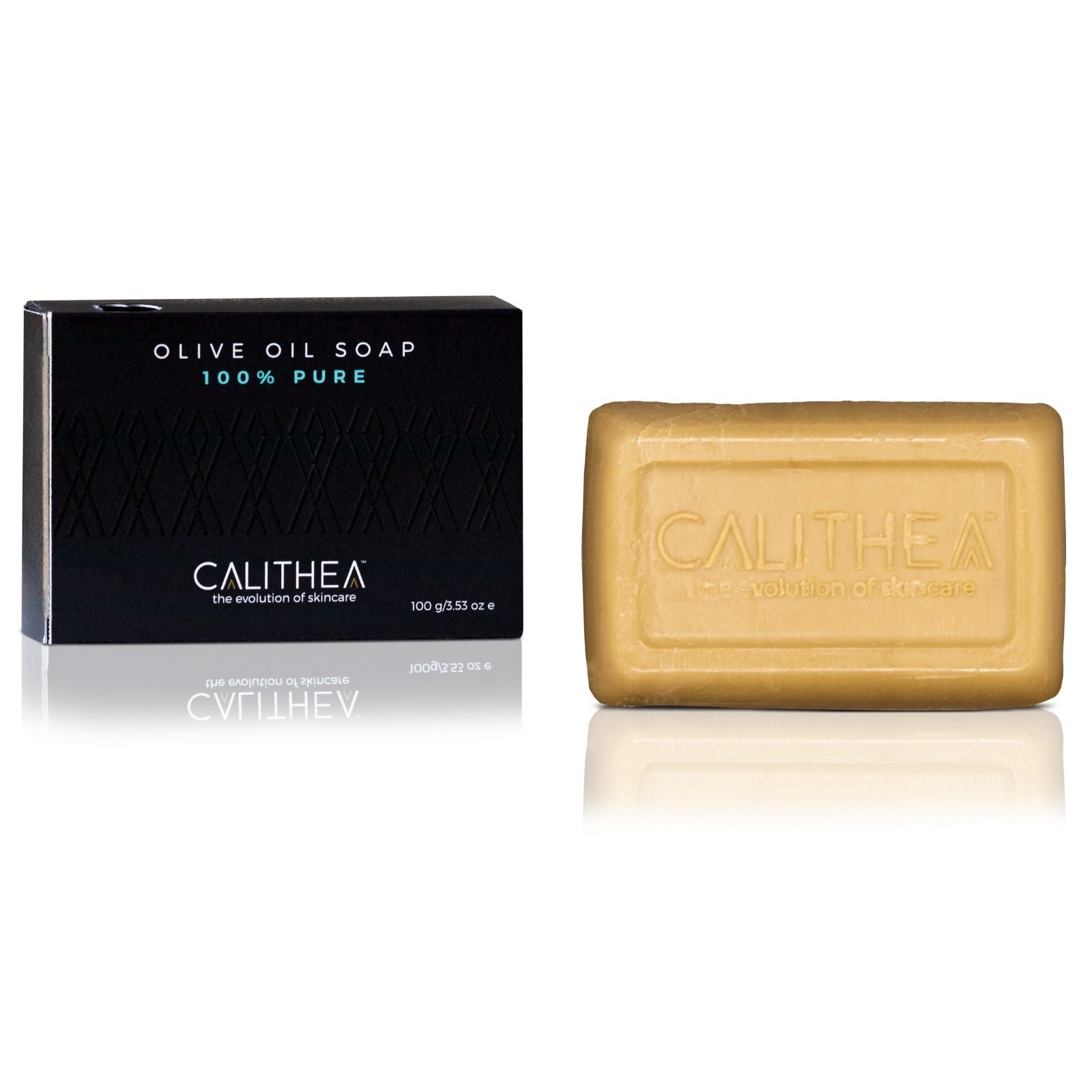 Olive Oil 100% Soap Bar: 100% Natural Content - 100g