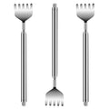 3pcs 20" Telescopic Back Scratcher Stainless Steel Extendable Bear Eagle Claw Massager