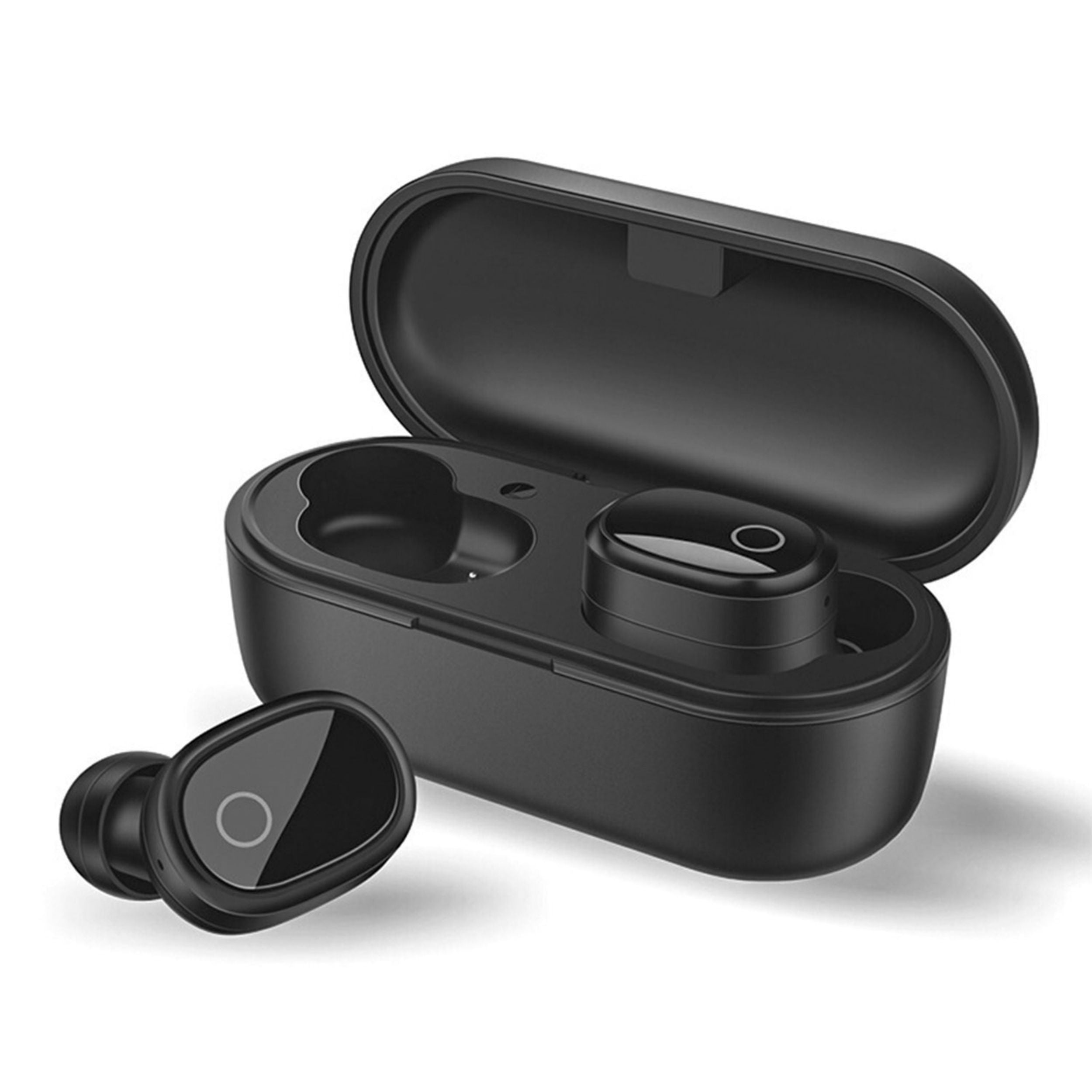 Wireless 5.0 Earbuds In-Ear Stereo Headset Earphone + Charger - Noise Cancelling, Twins, TWS 5.0