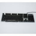 Wired Gaming Keyboard Mouse Set Colorful Rainbow Backlit 104 Keys Gaming Keyboard w/ RGB DPI Adjustable Gaming Mouse