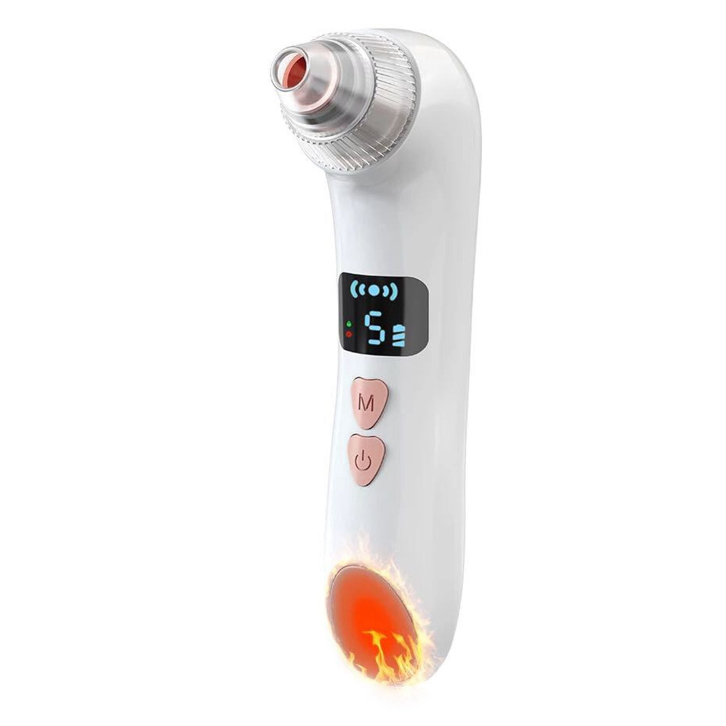 Blackhead Vacuum Remover with 30X HD Camera and Heating - Pore Cleaner & Pimple Popper