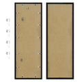 2 Packs 36.8x12.4in Picture Wall Frames Display Panoramic Photo Frame Gallery Poster Frames with Clear Plexiglass MDF Backboard for Family Photos Wedd