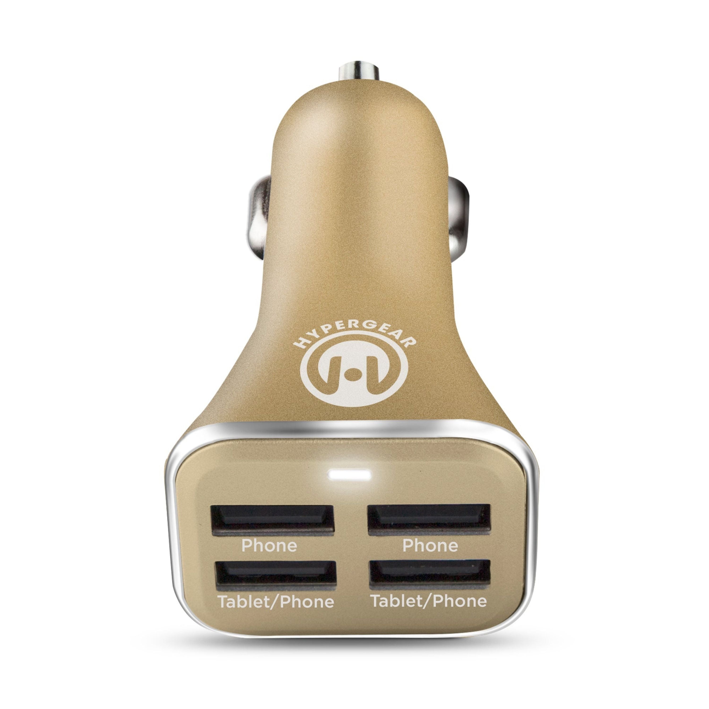 Quad USB 6.8A Car Charger