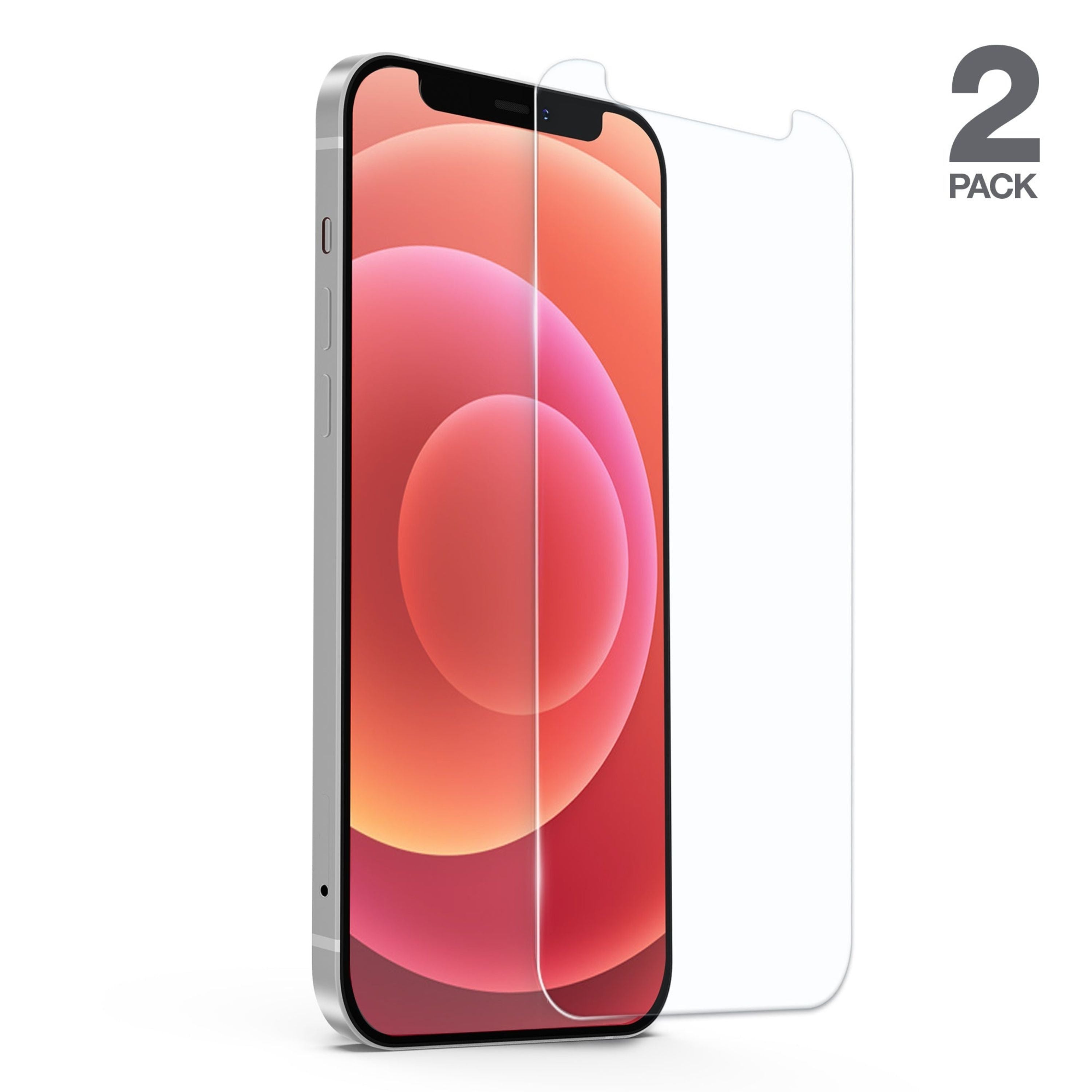 HD Tempered Glass for iPhone 12 Mini - 2pk
