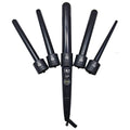 The 5P 5-in-1 Digital Pro Interchangeable Ceramic Curling Wand Set