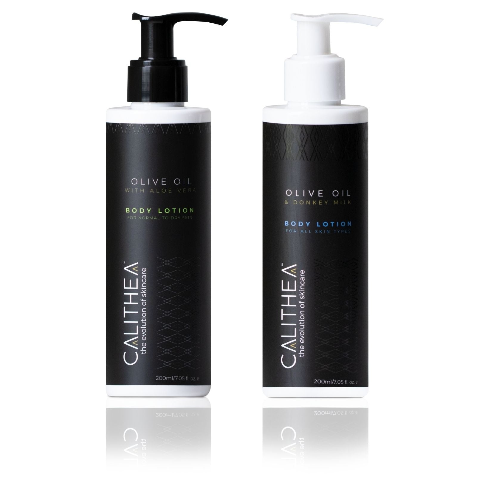 Olive Oil Body Lotion 2-Pack - Aloe Vera & Donkey Milk