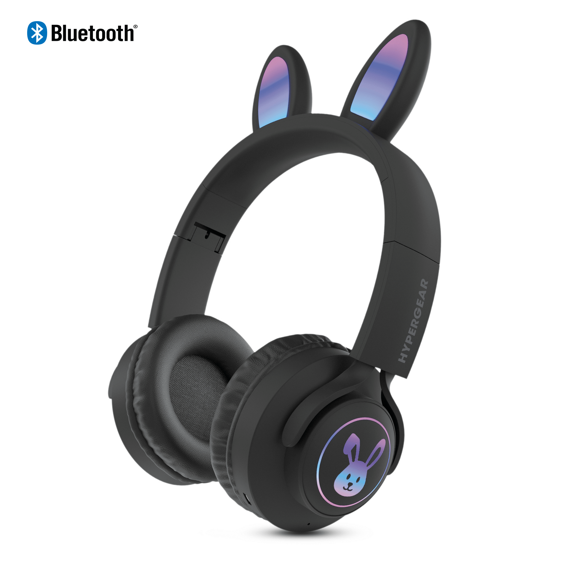 Bunny Tracks Wireless Light-Up Headphones