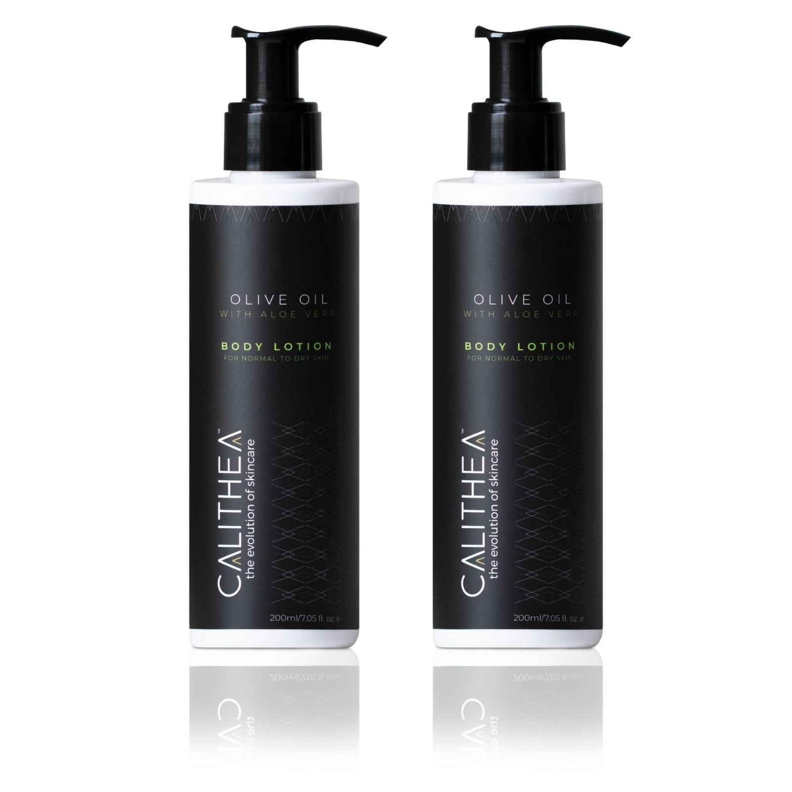 Olive Oil & Aloe Vera Body Lotion - For Normal to Dry Skin - 200mL - 2-Pack